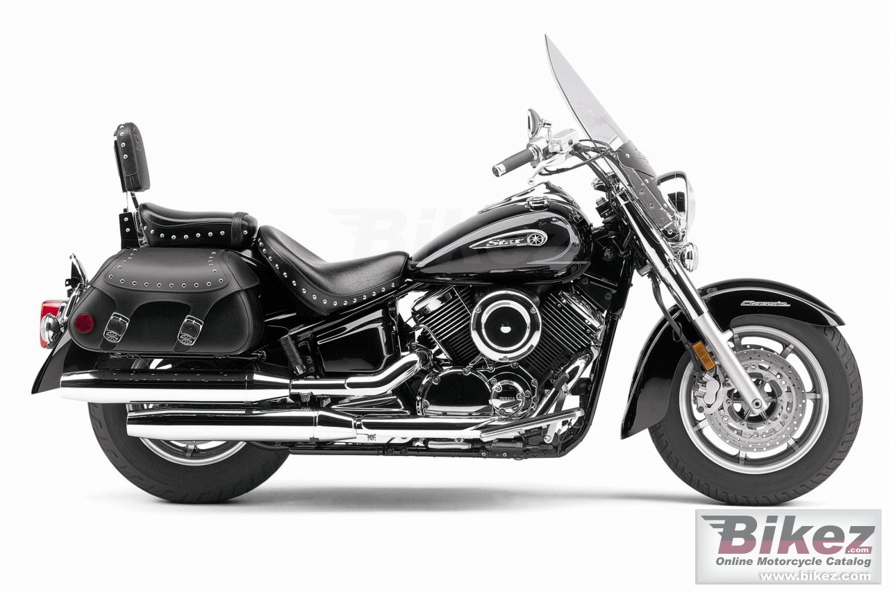 Big Yamaha v star 1100 silverado picture and wallpaper from Bikez.com